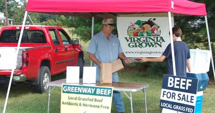 Sales Stall Greenway beef